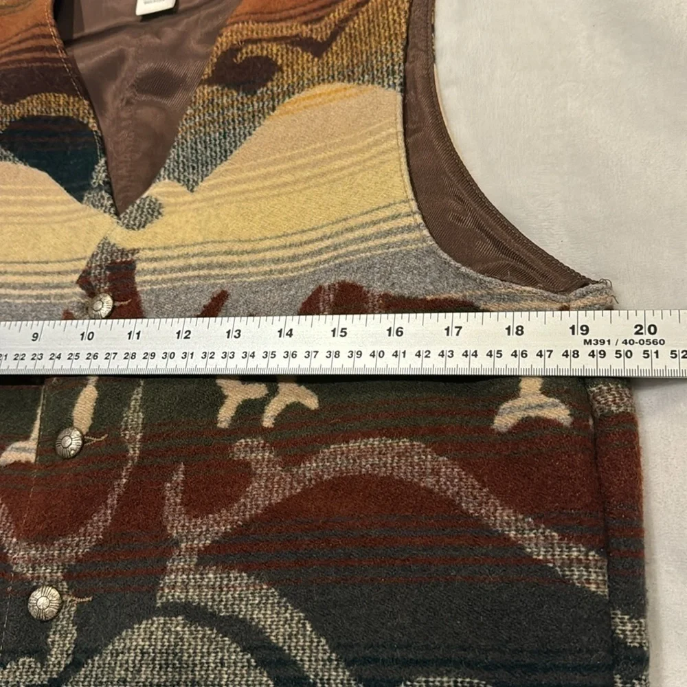 Pendleton vintage early 70s Tantanka vest extraordinary condition. Unisex. - Picture 14 of 15